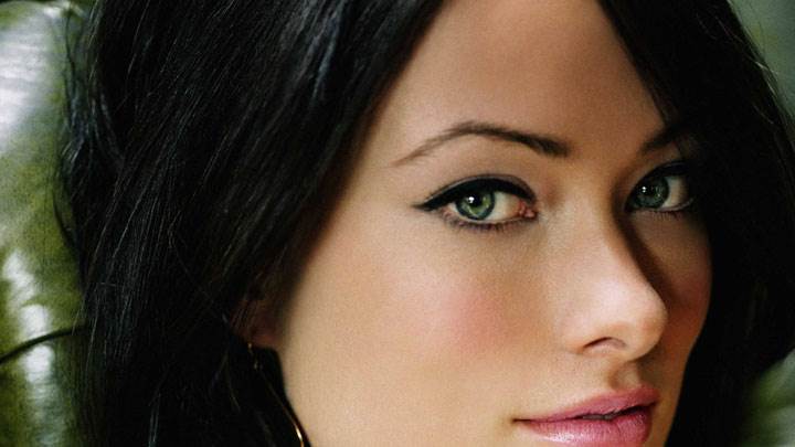 Olivia Wilde In Pink Lips And Cute Eyes Face Closeup